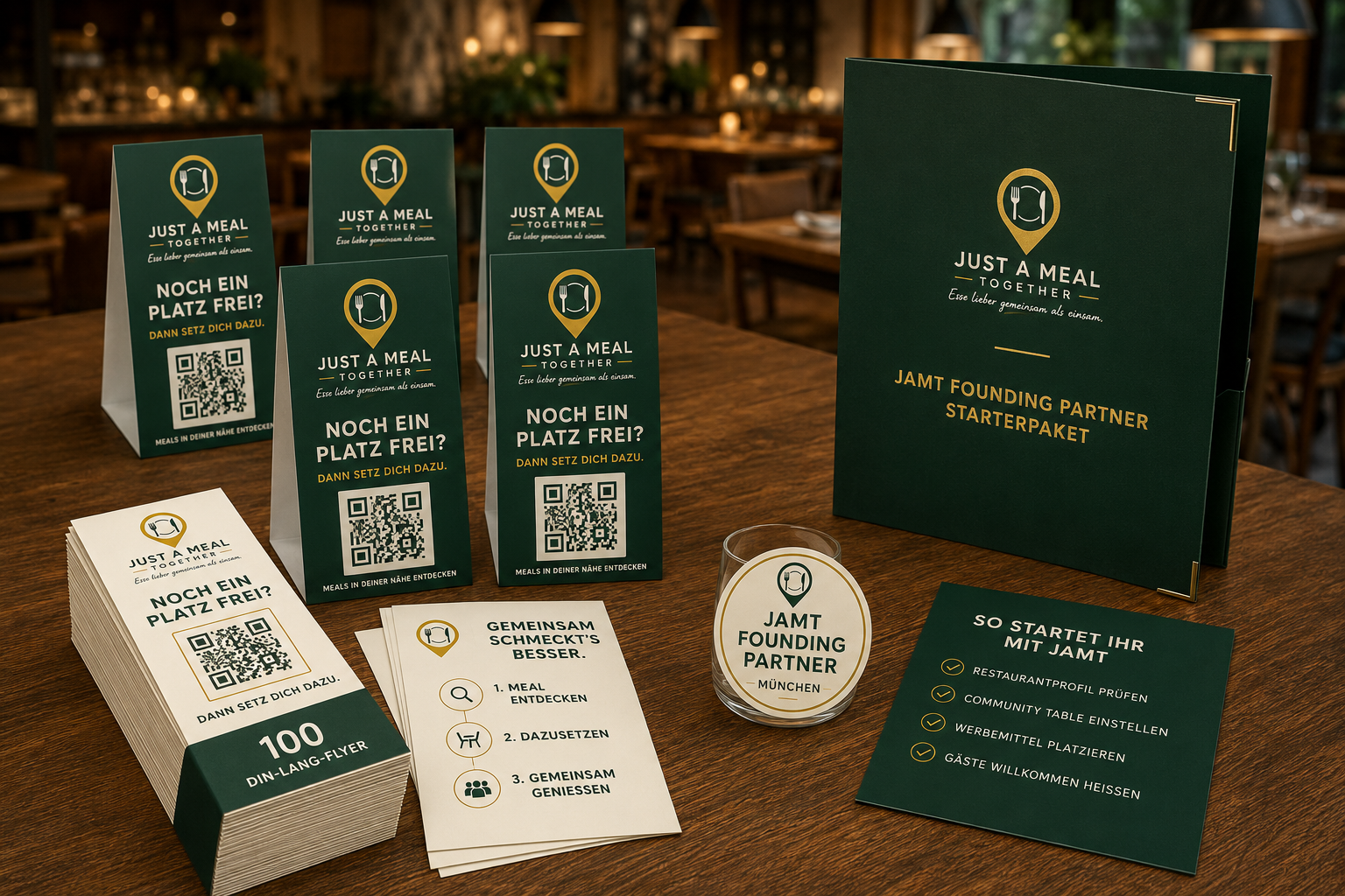 JAMT Premium Marketing-Kit für Founding Partner